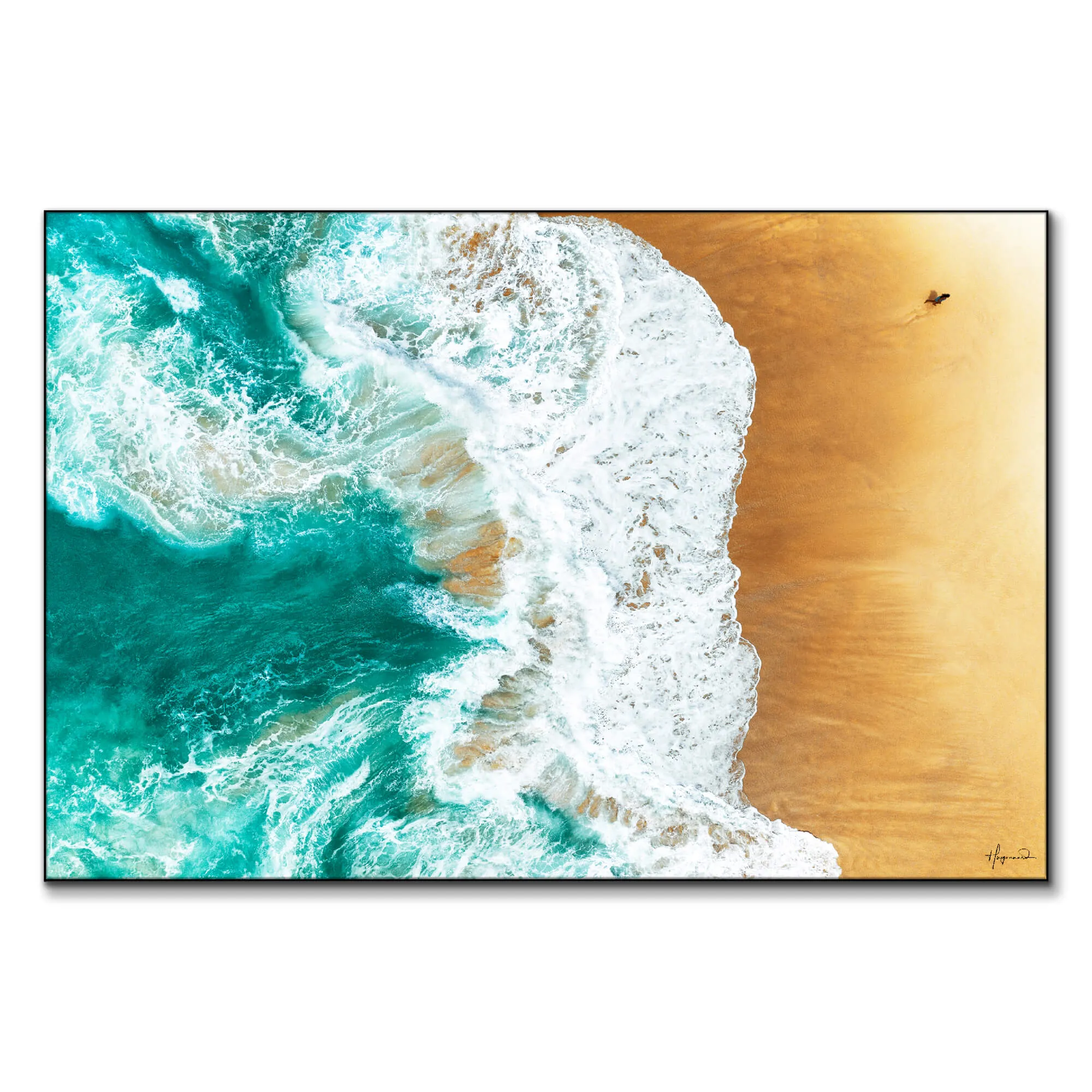 Aerial Summer Wall Art Print image
