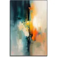Infinity IV Abstract Wall Art - Warm