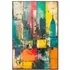 NY Medley V Wall Art - Colorful