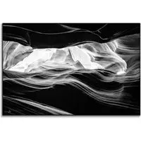 Philippe HUGONNARD Antelope Canyon Wall Art - Black and White