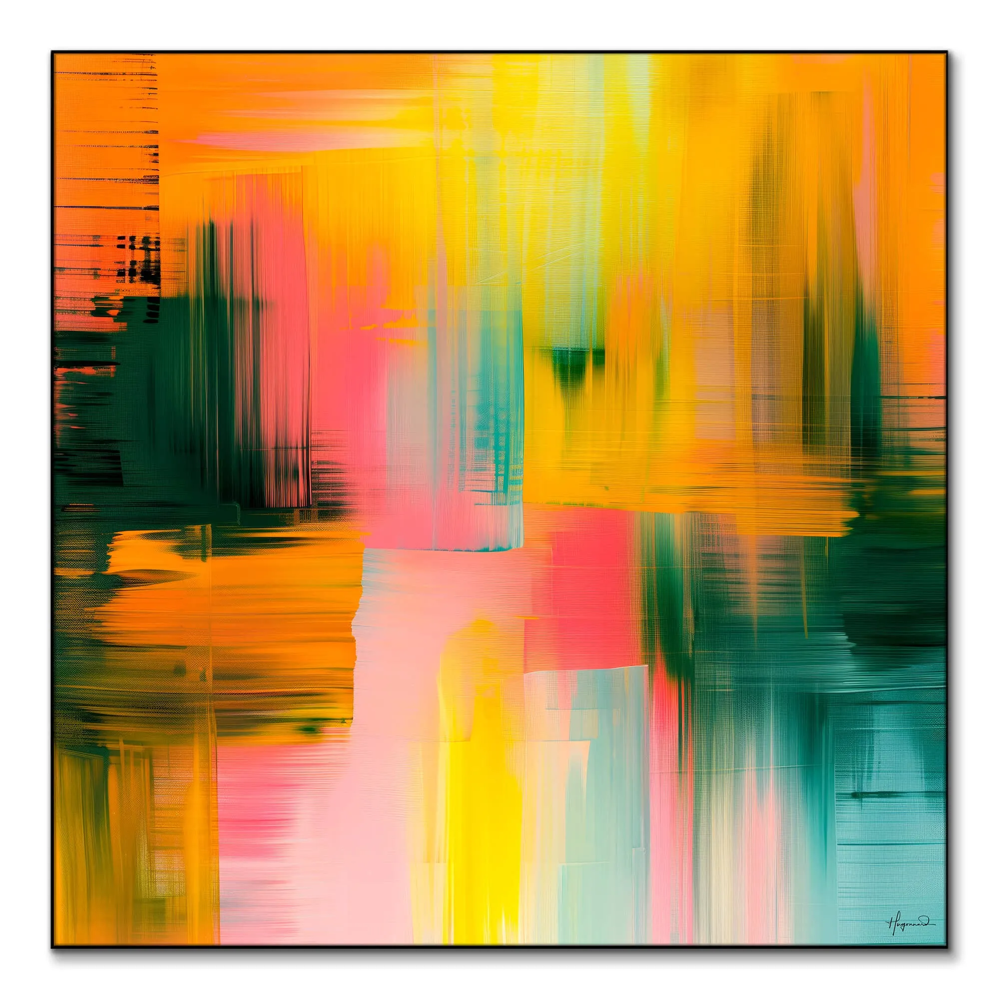Philippe HUGONNARD Genesis III Abstract Wall Art - Colorful image
