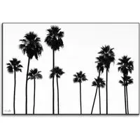 Philippe HUGONNARD Palm Trees LA Wall Art - Black and White