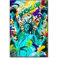 Like A Rockstar Wall Art - Vibrant