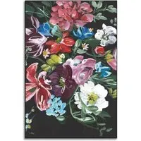 Shelby Kregel Floral Wall Art - Colorful, Canvas