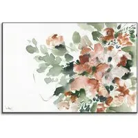 Shelby Kregel Orange Flowers Wall Art - Warm