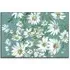 Shelby Kregel White Flower Art Print - Blue