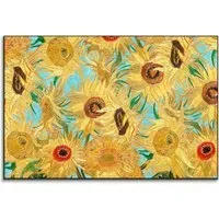 Van Gogh Sunflowers Wall Art - Yellow