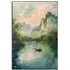 Tranquil Lake Wall Art - Green
