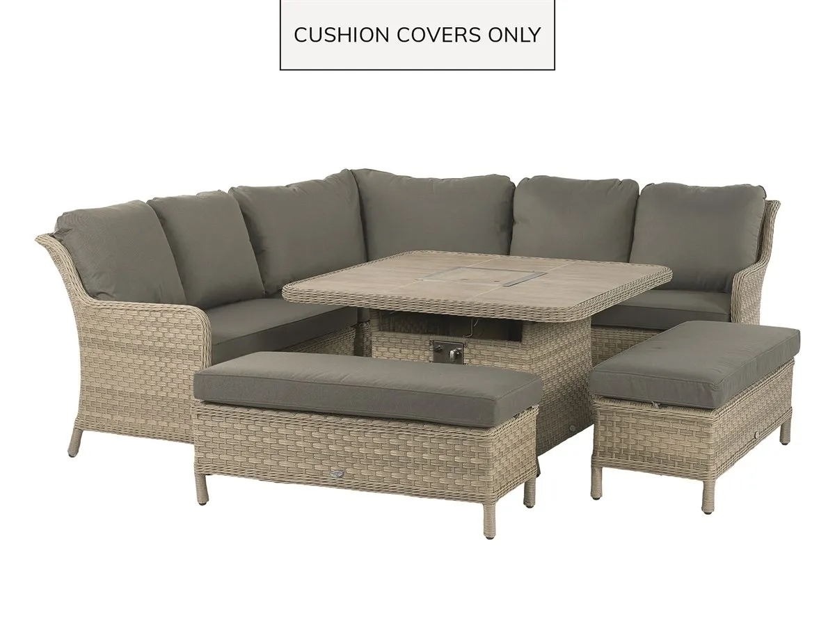 Blenheim Curved Corner Sofa Cushion Cover Set with 2 Benches product