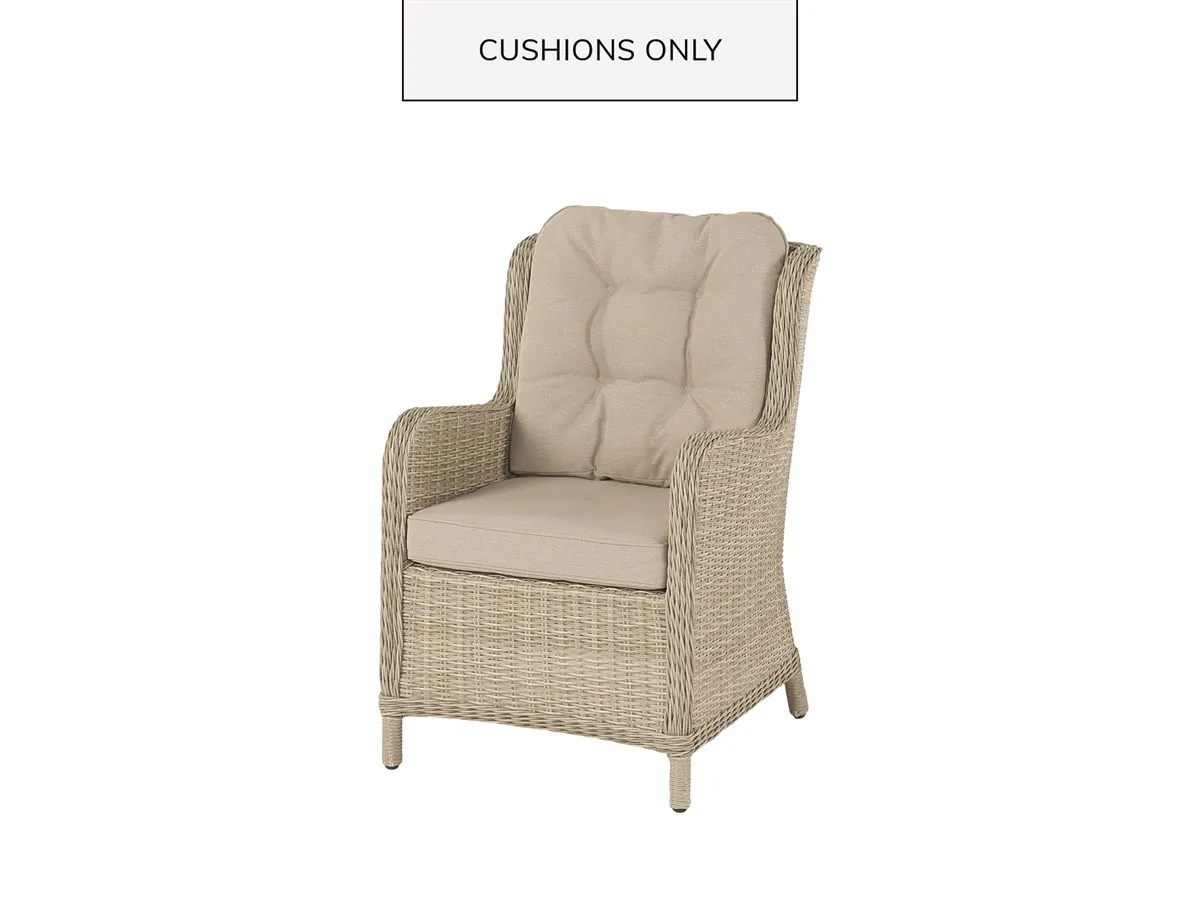Chedworth Sandstone Dining Armchair Back & Seat Cushion product