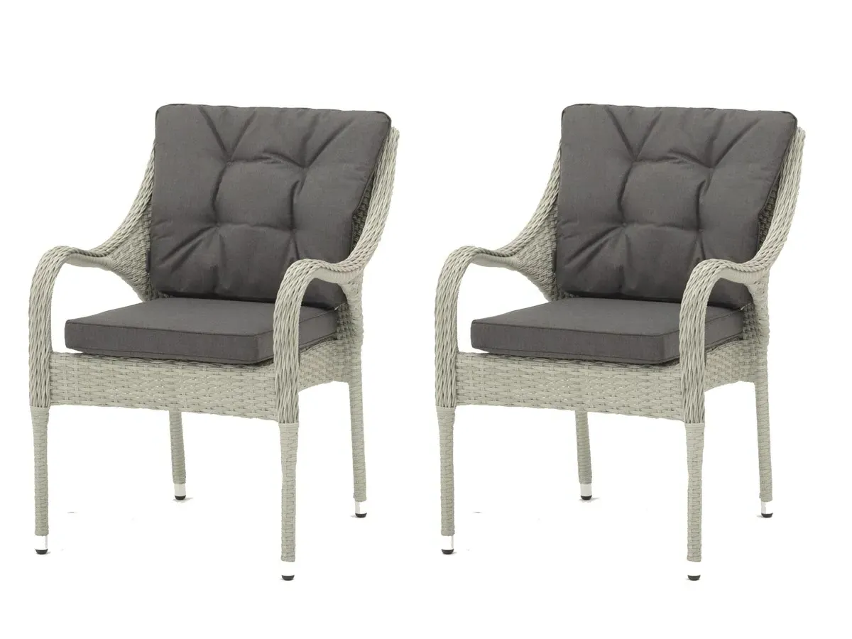 Cherington Cloud Dining Armchairs Set of Two - Rattan product
