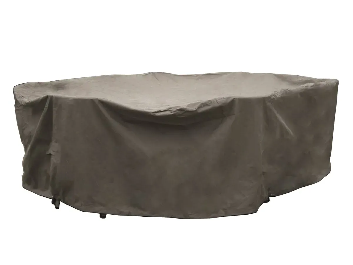 Elliptical 250x175cm Table Set Cover - Khaki product