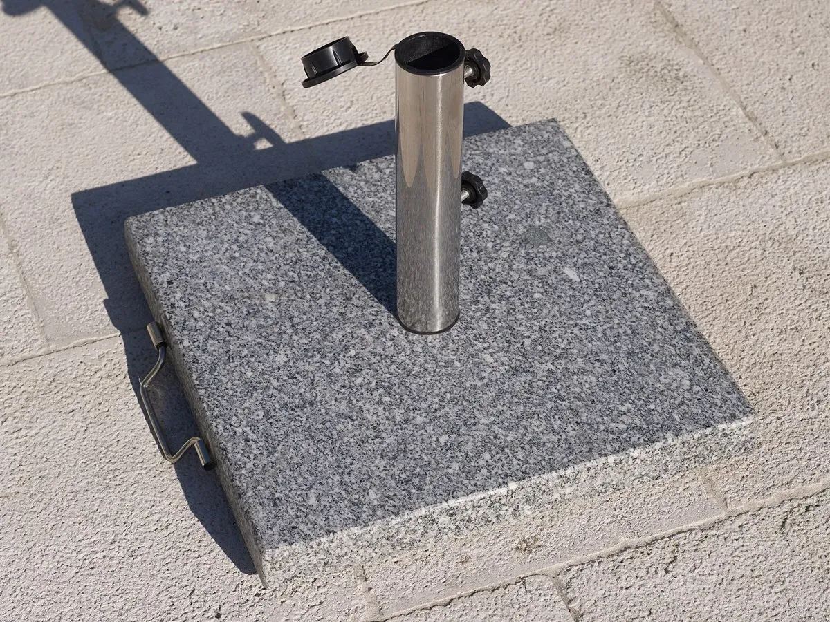 Granite Parasol Base with Wheels & Handle - 25kg product