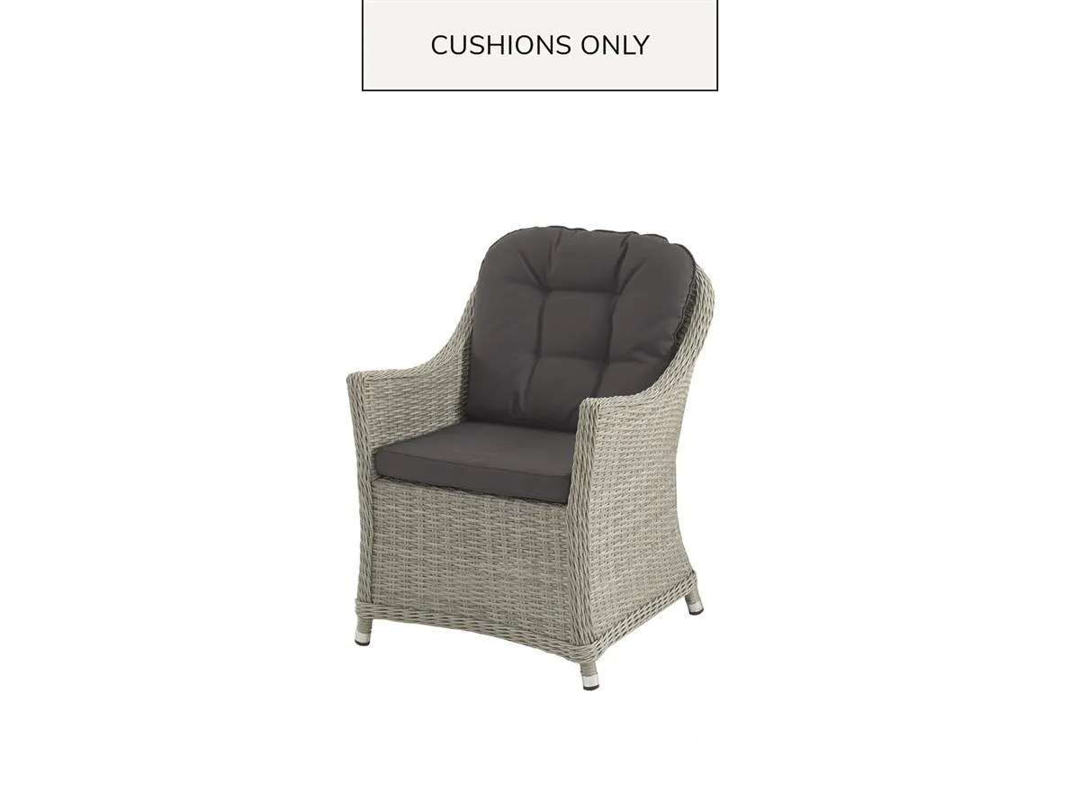 Monterey Dining Armchair Back & Seat Cushion - Dove Grey product