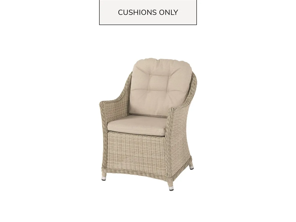 Monterey Sandstone Dining Armchair Back & Seat Cushion product