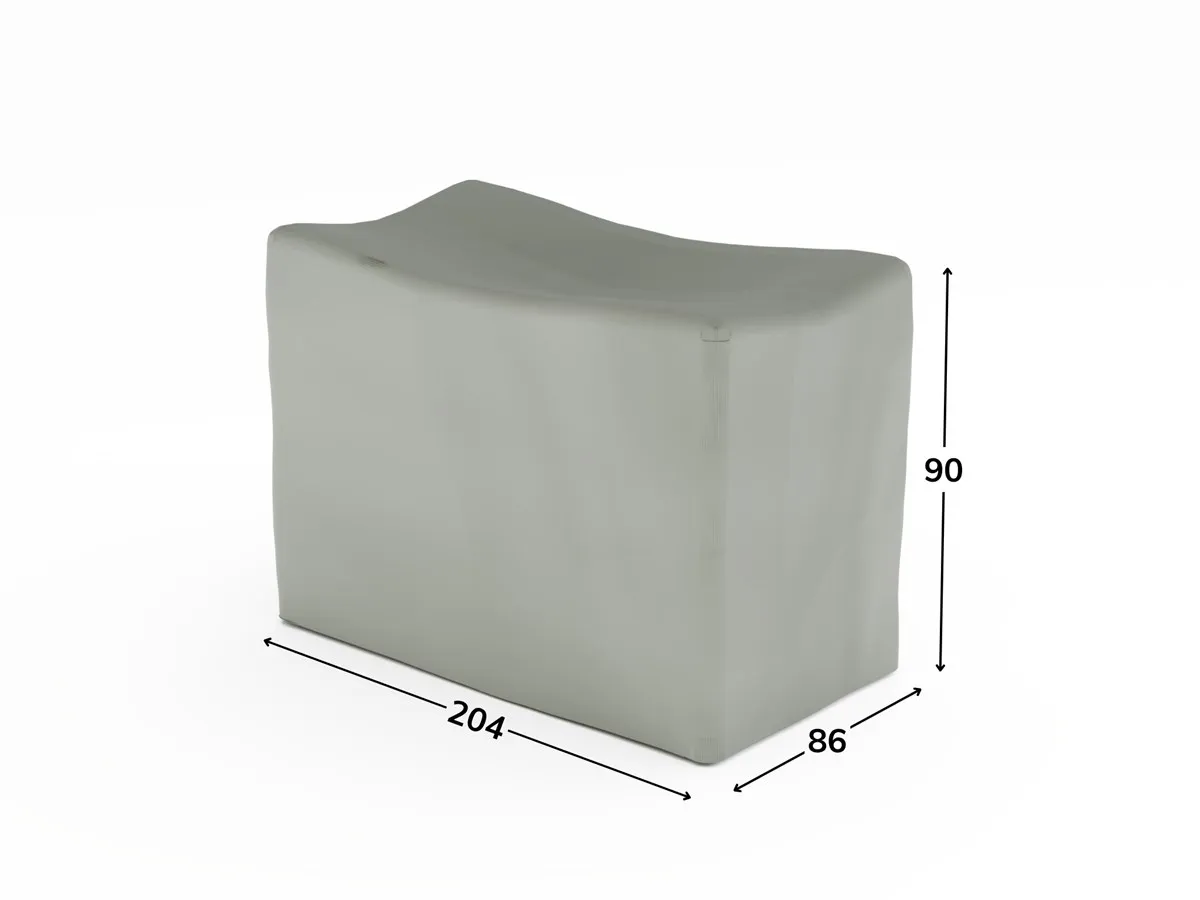 Round 80cm Bistro Table Set Cover - Grey product