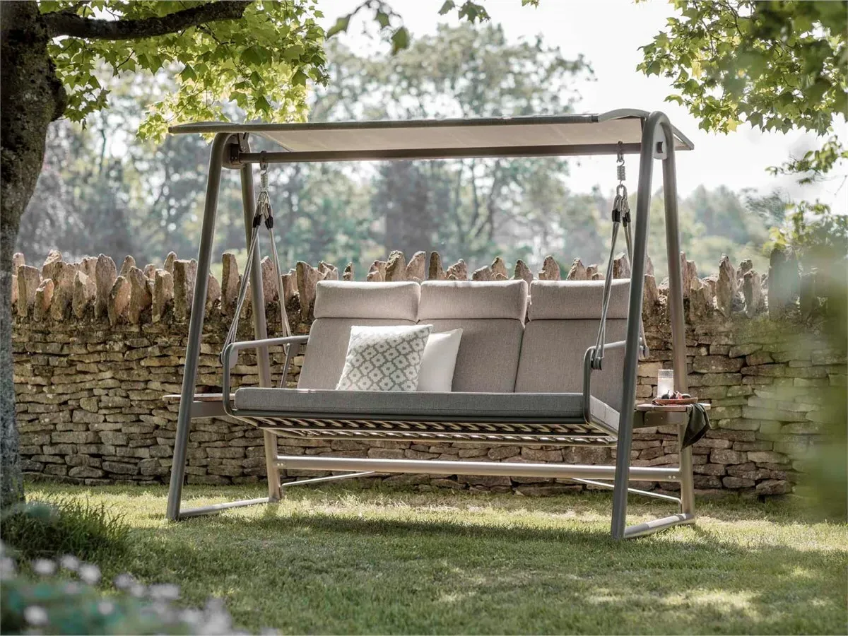 Salento Triple Swing Seat - Truffle product