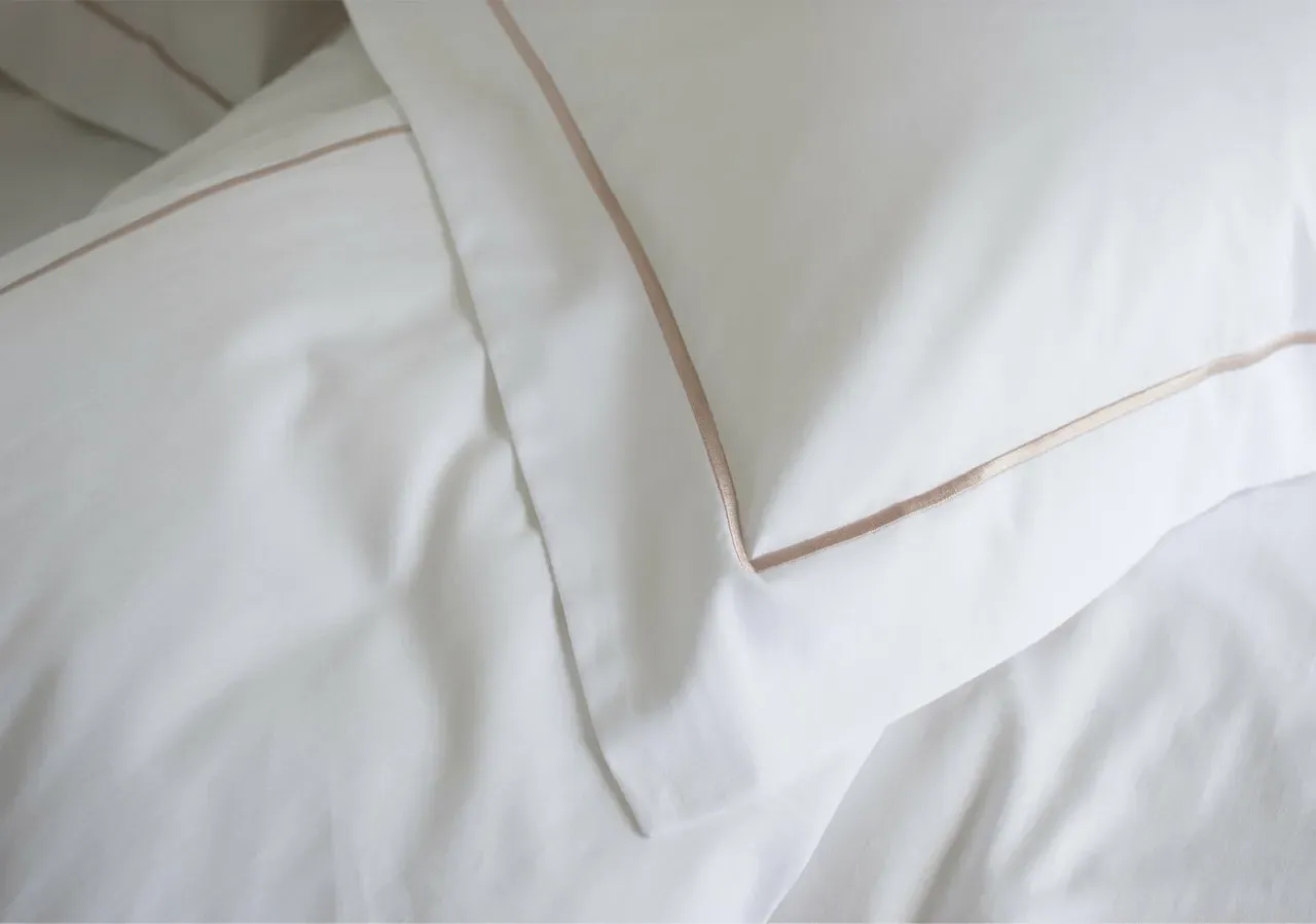 Double Bed Linen Set - Blush, Cotton