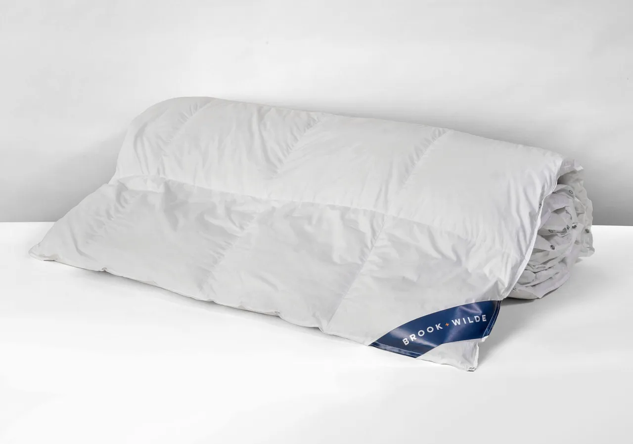 Super King Duvet 8 Tog - White, Goose Down