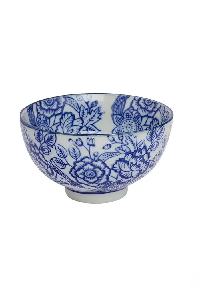 Chinoiserie Bowl - Blue, Ceramic image
