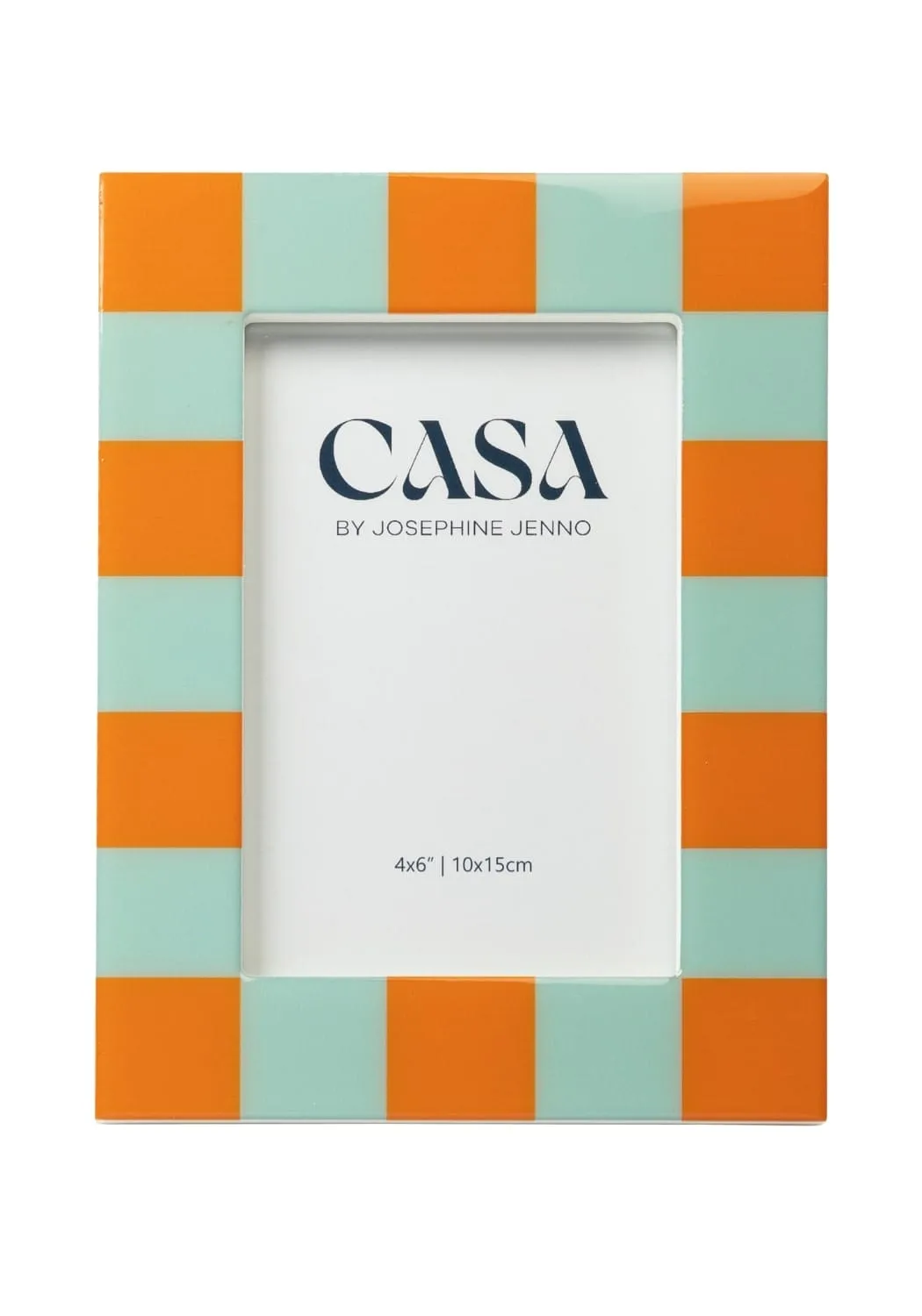 6x4 Photo Frame Tile Design - Blue, Tile