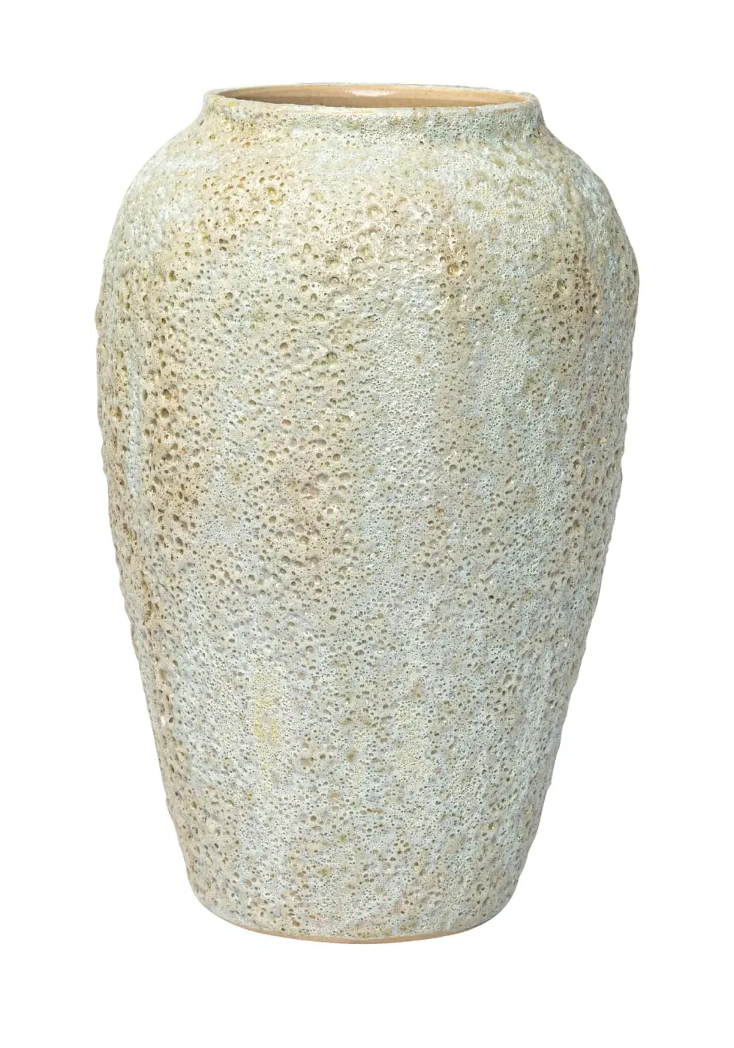 Tall Decorative Vase - White, Textured image