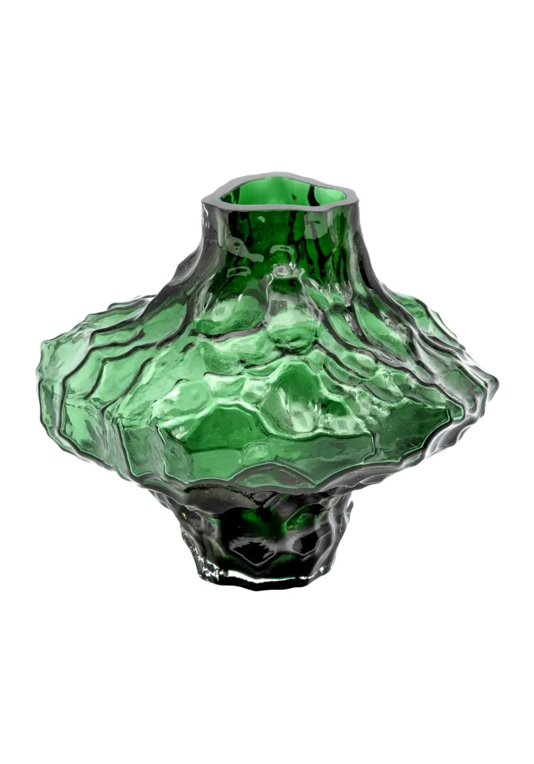Twist Vase - Green, Glass image
