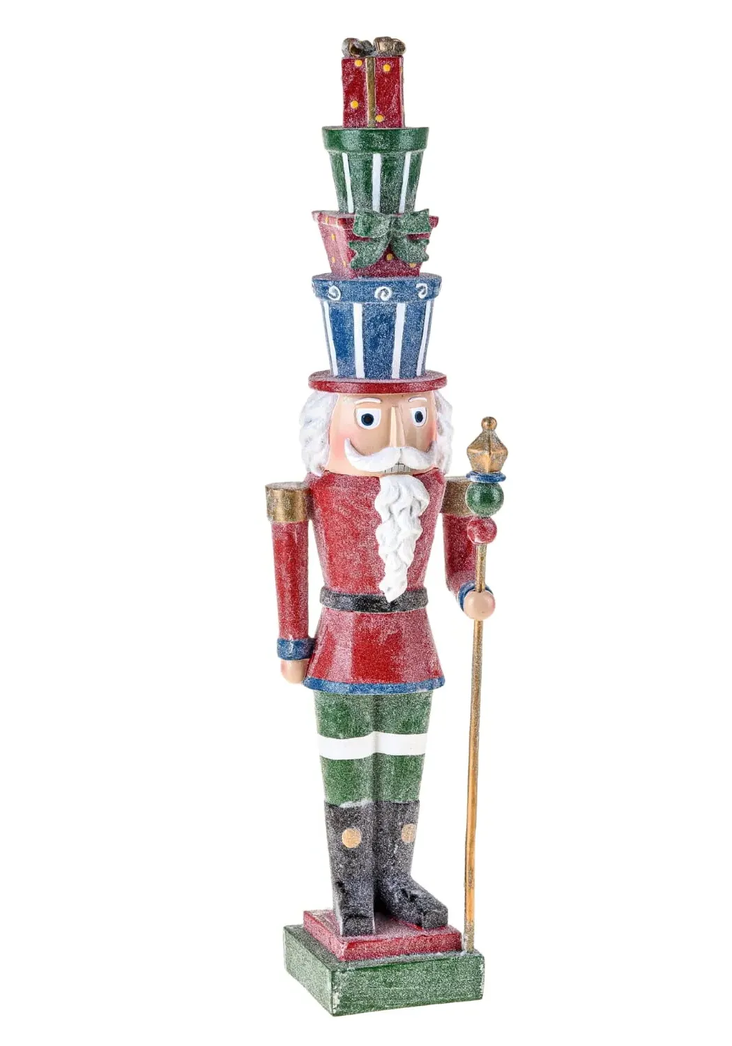 51cm Nutcracker Soldier with Presents - Multi