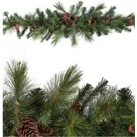 Pine Swag with Berries - Green, Artificial alternate view