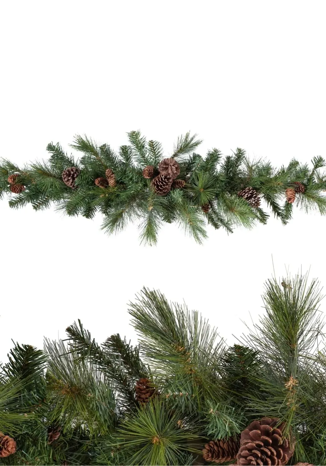 Pine Swag with Berries - Green, Artificial image