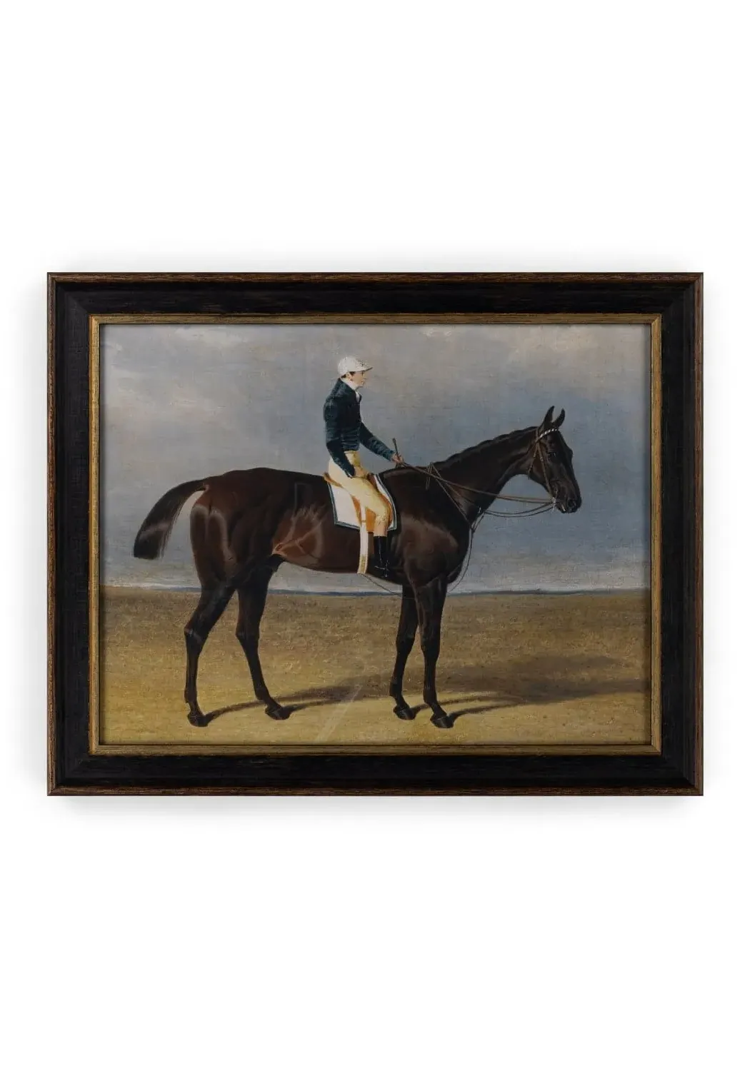 A Champion's Rest Vintage Style Horse Framed Print product