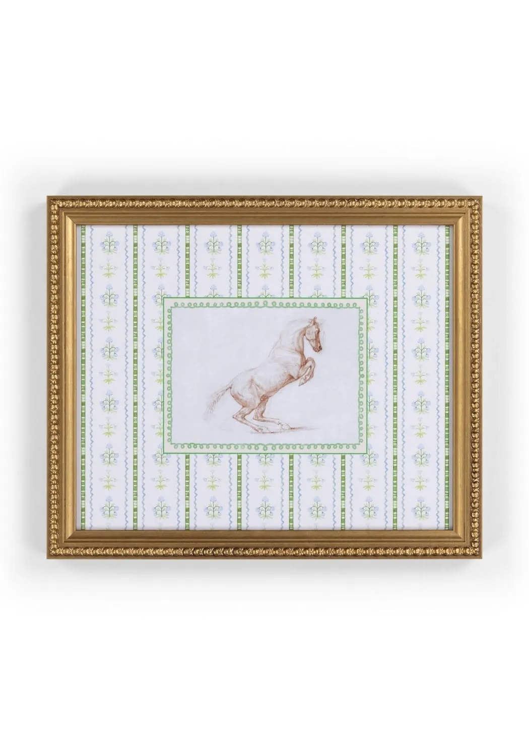 Prancing Beauty Framed Print - Horse Art image