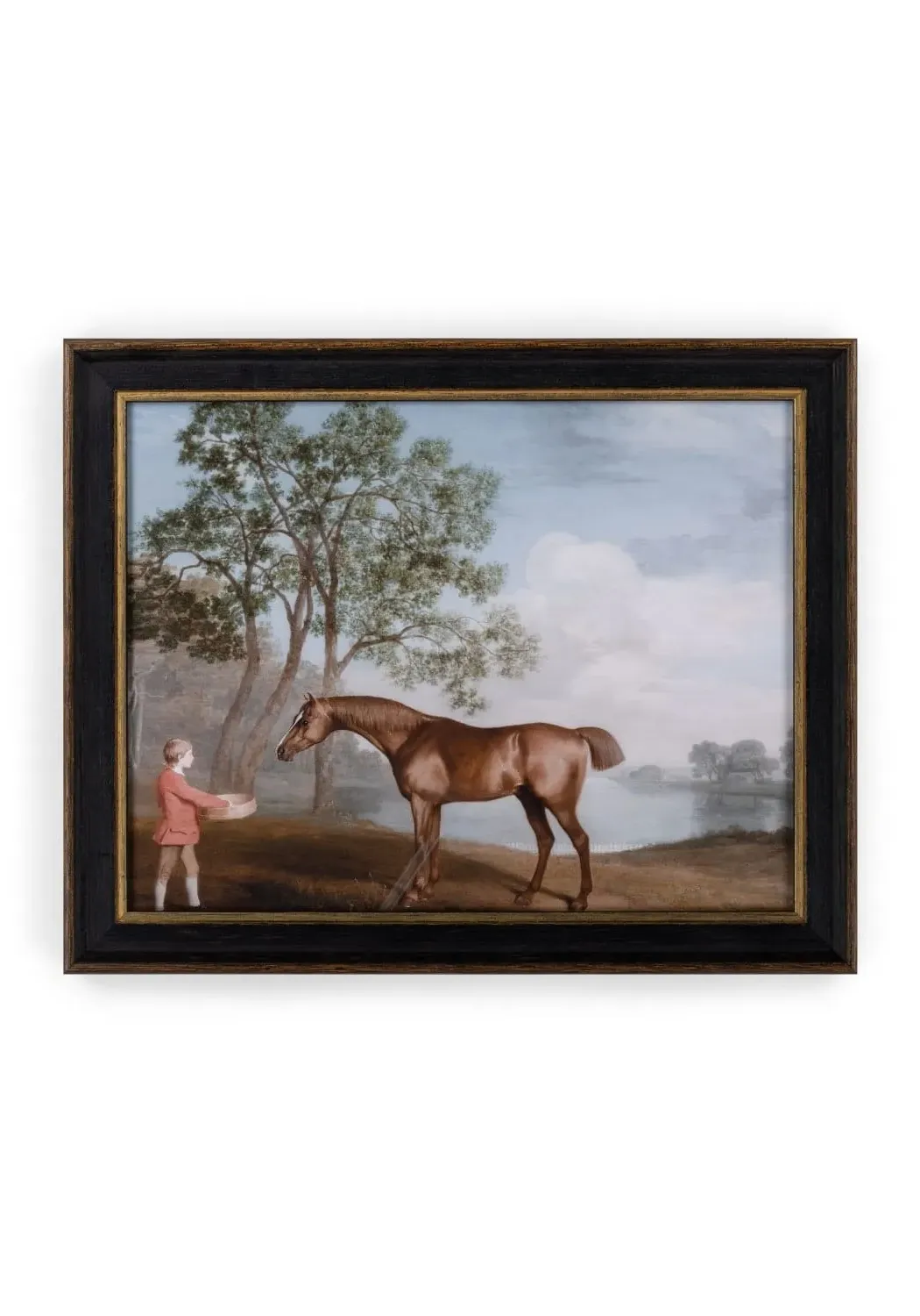 Stable Companion Vintage Horse Print with Boy product