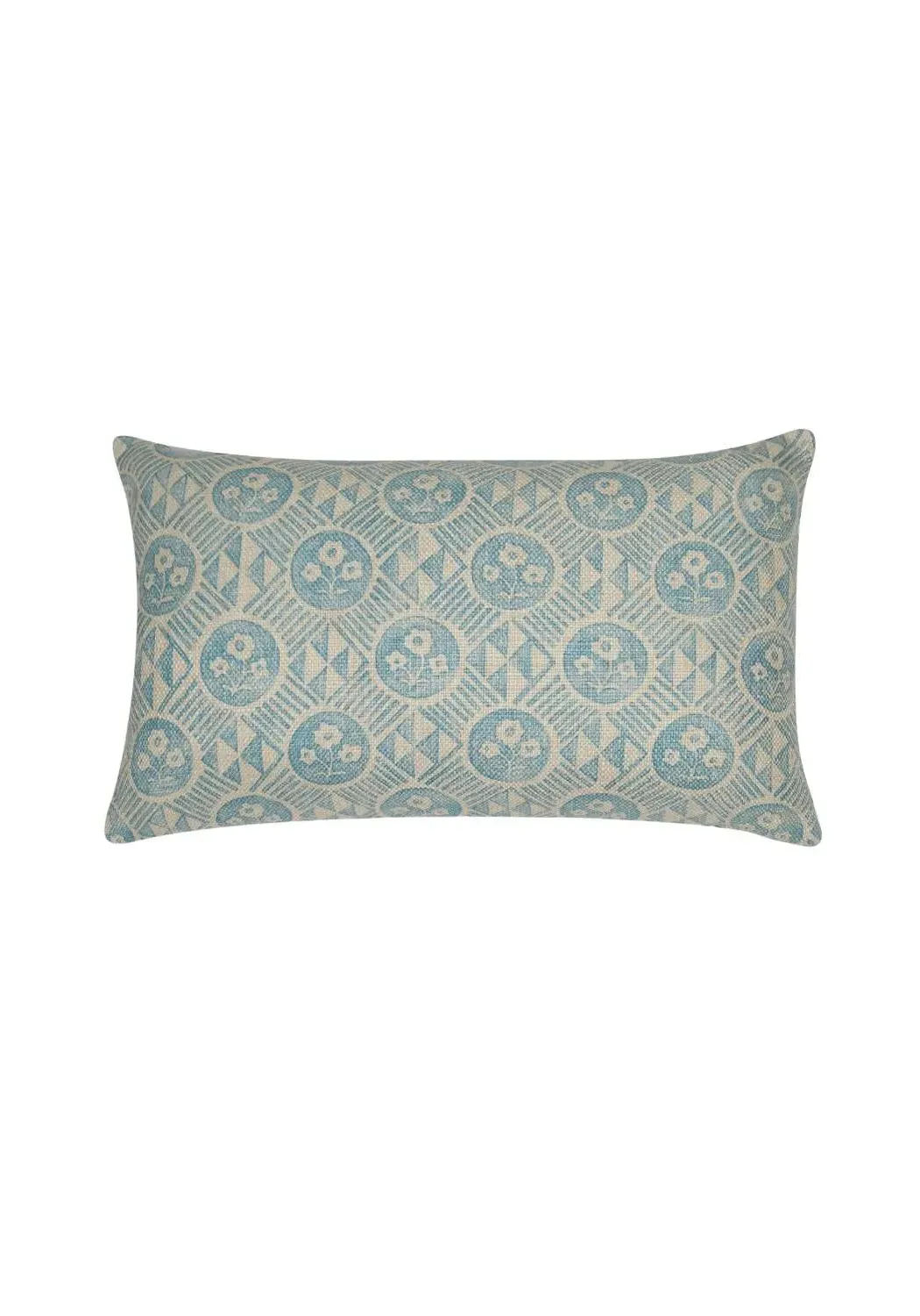 Cushion Cover with Pattern - Blue image