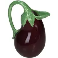 Ceramic Jug - Purple alternate view