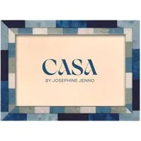 Natalini 6x4 Marquetry Photo Frame - Baby Blue alternate view