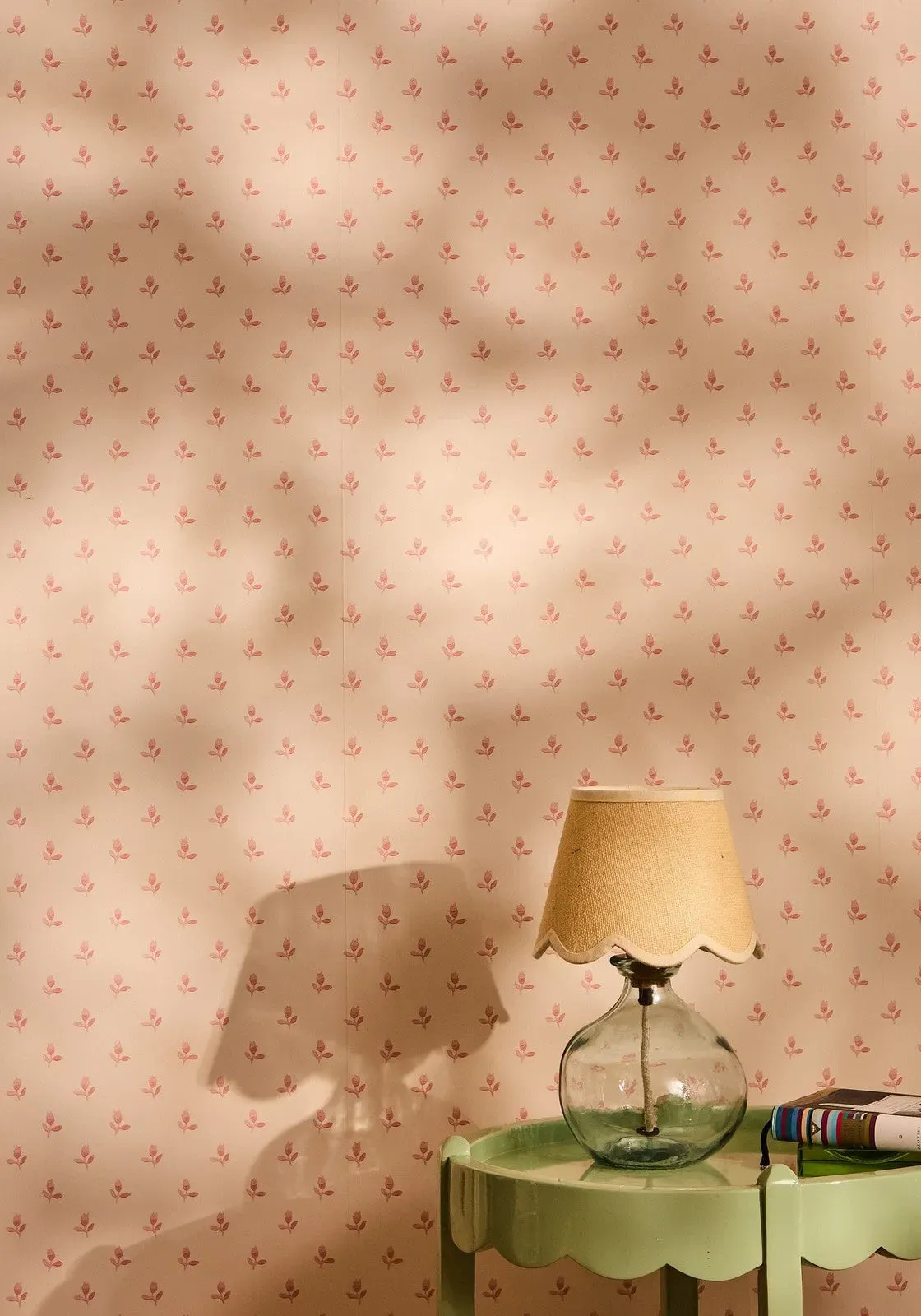 Scallop Lampshade - White product
