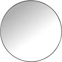 Round Wall Mirror - Black alternate view
