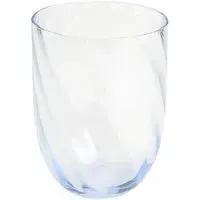 6-Piece Tumbler Set Swirl Design - Blue Glass alternate view