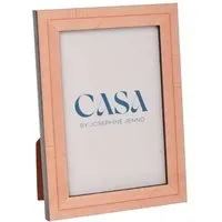 Di Morra Marquetry 6x4" Photo Frame - Pink alternate view