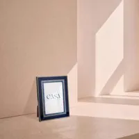 Eco Marquetry 6x4 Photo Frame - Blue alternate view