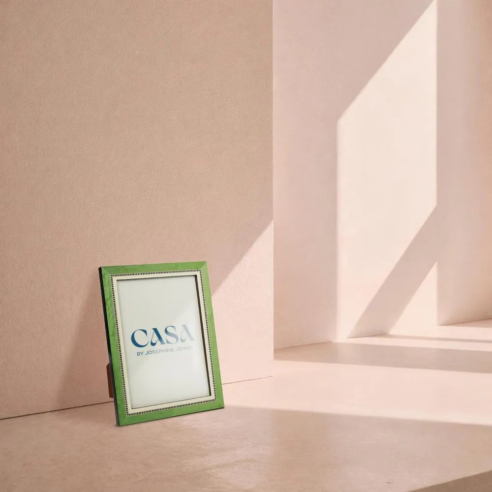 Emperor's Jade Marquetry Photo Frame 6x4" - Green product