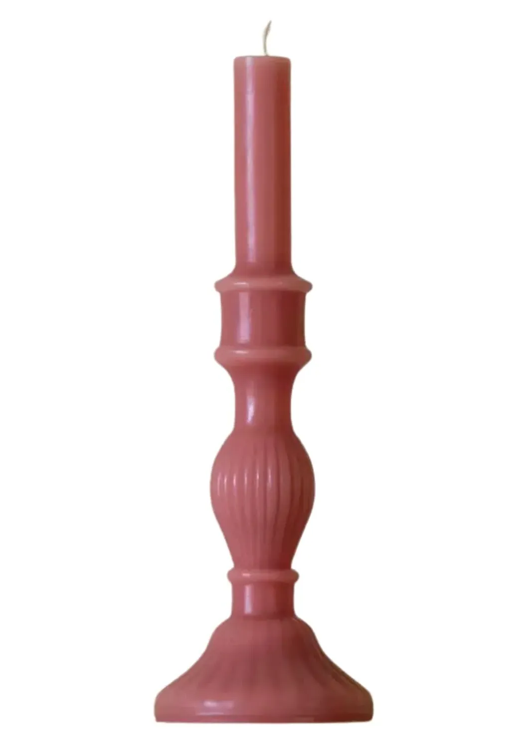 32cm Pillar Candle Set of 2 - Rose product