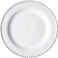 Side Plates with Beaded Edge - Off-White, Ceramic alternate view
