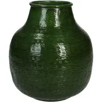 Metal Vase - Green alternate view
