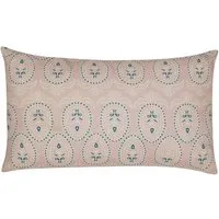 Cushion Cover with Vibrant Pattern - Pink alternate view