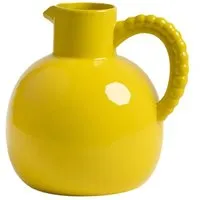 Hand Crafted Jug - Yellow, Stoneware alternate view