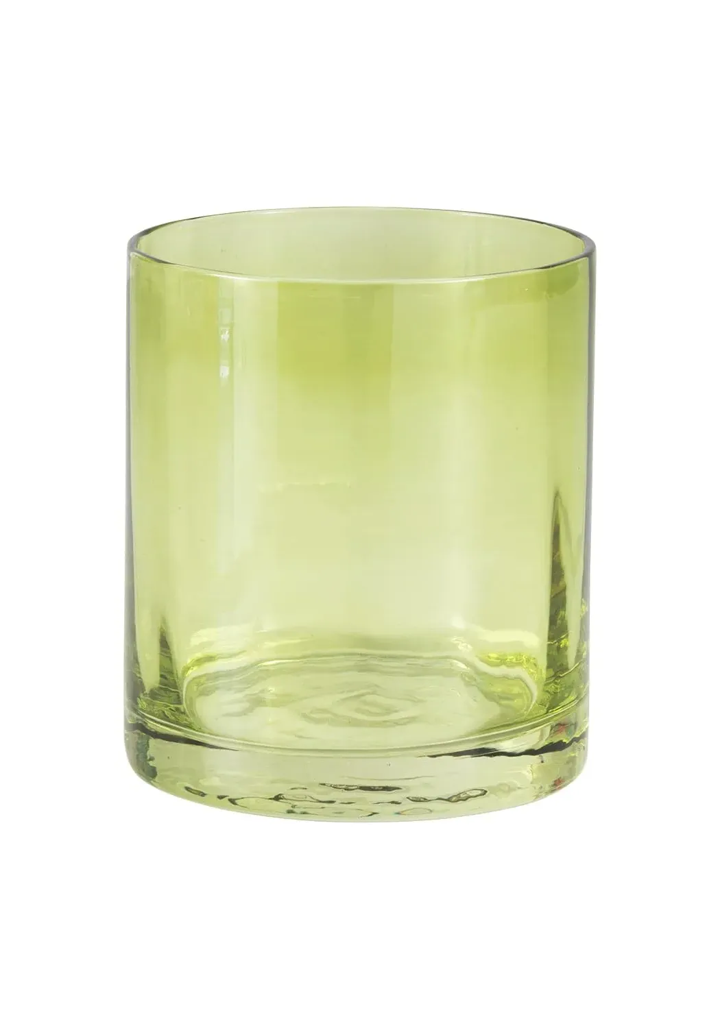 6-Piece Tumbler Set with Bubbles - Green, Glass image