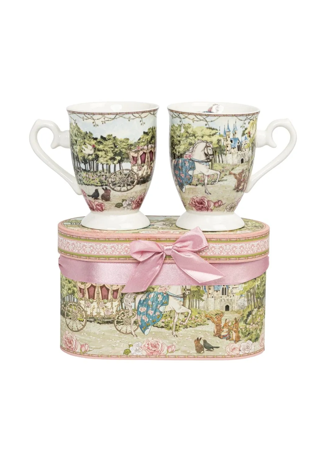 Celeste Countryside Picnic Mugs Set of 2 with Gift Box - Multi product