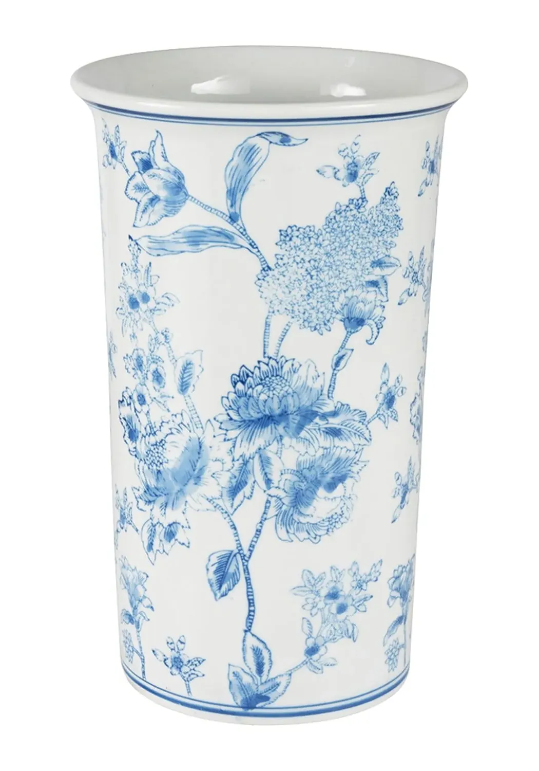 Column Storage Jar - Blue, Porcelain image